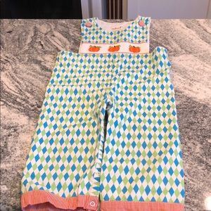 Pumpkin boys jumpsuit